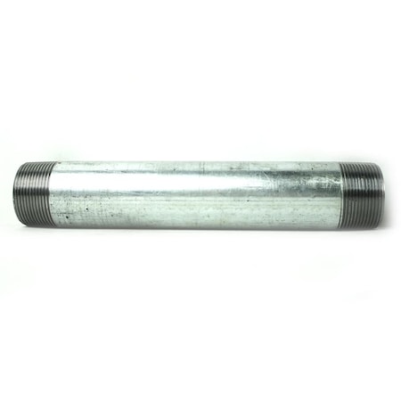 Thrifco Plumbing 1-1/2 Inch x 11 Inch Galvanized Steel Nipple 5220094